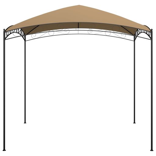 Tópszínű pavilon 3 x 3 x 2,65 m 180 g/m²