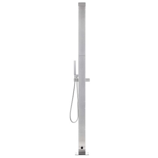 Rozsdamentes acél kerti zuhany 220 cm