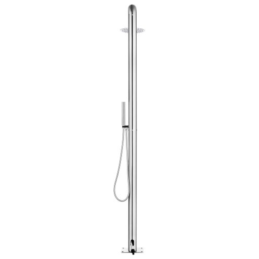 Rozsdamentes acél kerti zuhany 225 cm