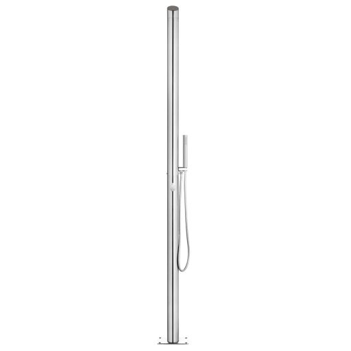 Rozsdamentes acél kerti zuhany 220 cm