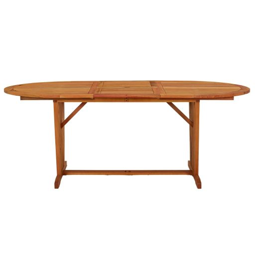 Tömör eukaliptuszfa kerti asztal 200 x 100 x 75 cm