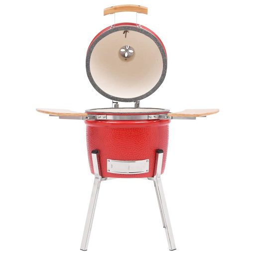 Kamado kerámia füstölővel kombinált grillező 81 cm