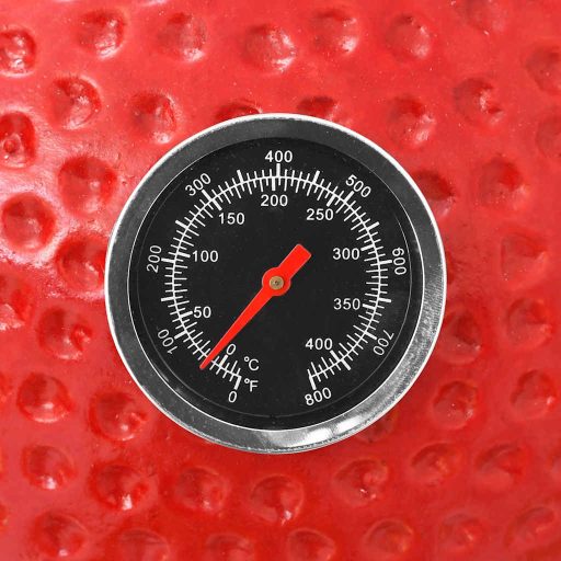 Kamado kerámia füstölővel kombinált grillező 76 cm