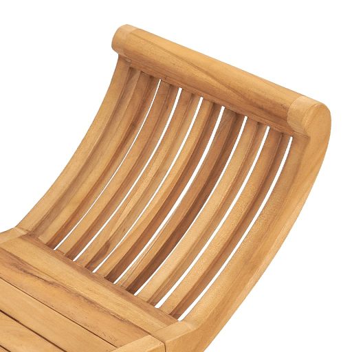 Tömör tíkfa kerti pad 126 cm