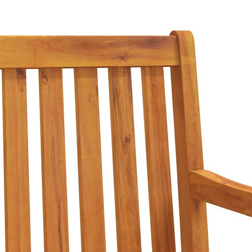 Tömör akácfa kerti hintapad 110 cm
