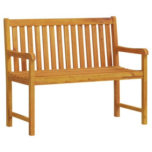 Tömör akácfa kerti pad 110 cm