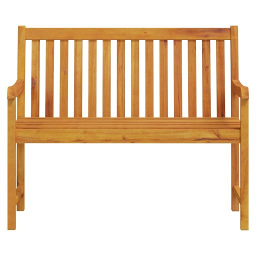 Tömör akácfa kerti pad 110 cm