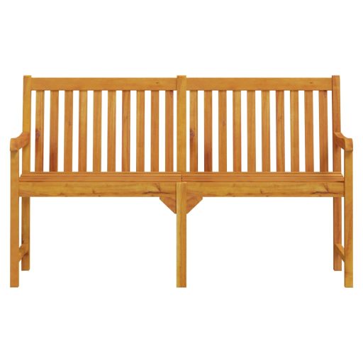 Tömör akácfa kerti pad 150 cm