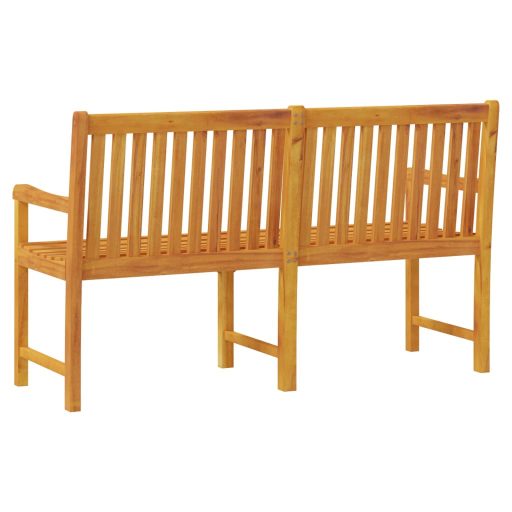 Tömör akácfa kerti pad 150 cm