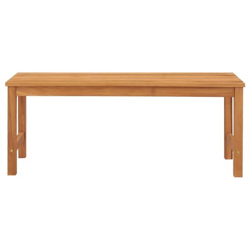 Tömör tíkfa kerti pad 114 cm