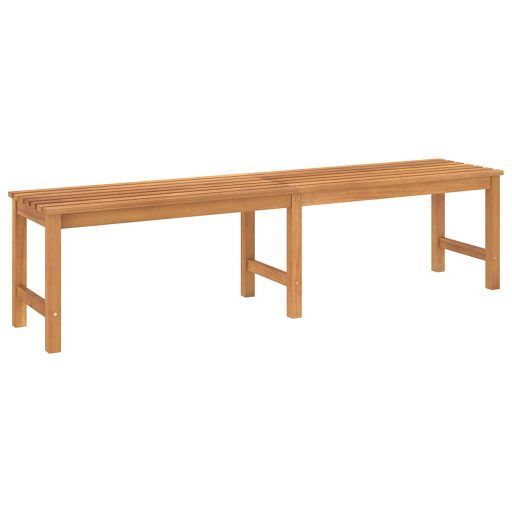 Tömör tíkfa kerti pad 180 cm