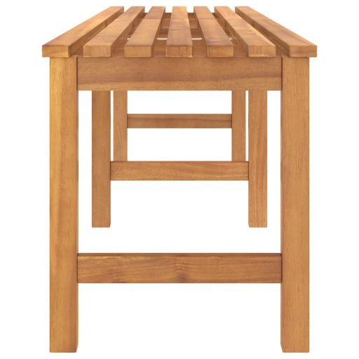 Tömör tíkfa kerti pad 180 cm