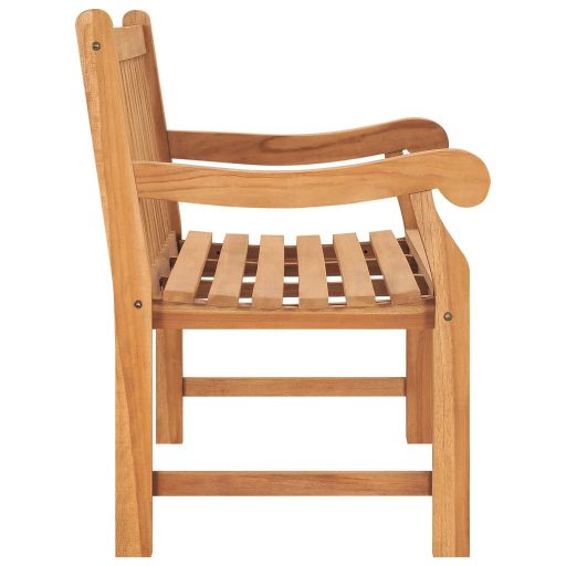 Tömör tíkfa kerti pad 114 cm