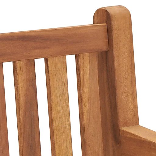 Tömör tíkfa kerti pad 228 cm