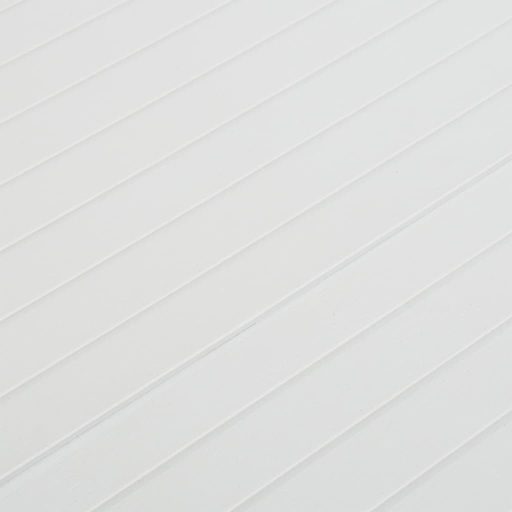 Fehér polipropilén kerti asztal 220 x 90 x 72 cm