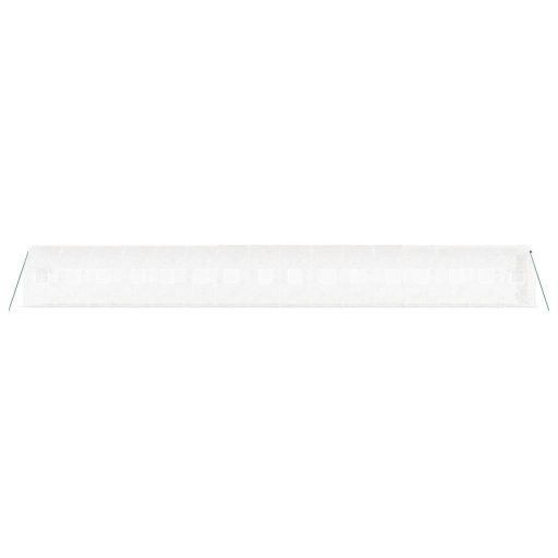 Fehér acélvázas melegház 32 m² 16 x 2 x 2 m