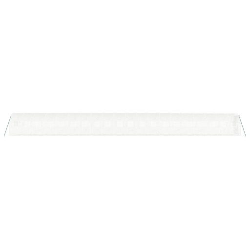 Fehér acélvázas melegház 40 m² 20x2x2 m