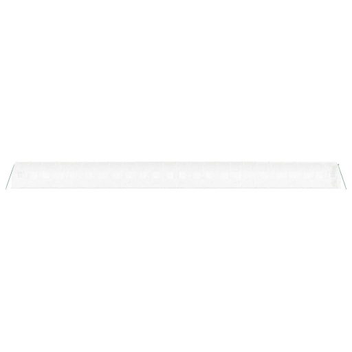 Fehér acélvázas melegház 48 m² 24 x 2 x 2 m