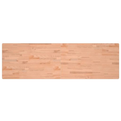 Tömör bükkfa és fém munkaasztallap 180x55x81,5 cm