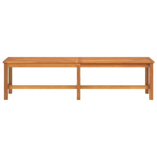 Tömör akácfa kerti pad 180 x 35 x 45 cm