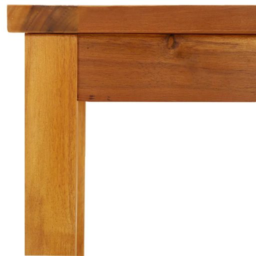 Tömör akácfa kerti pad 180 x 35 x 45 cm