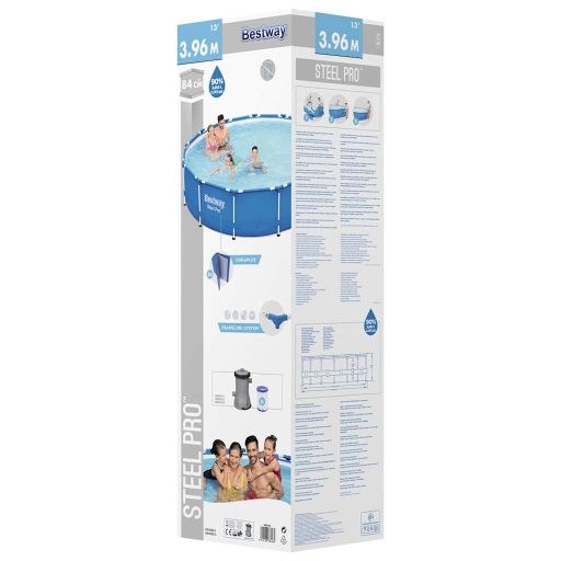 Bestway Steel Pro vázas medence 396 x 84 cm