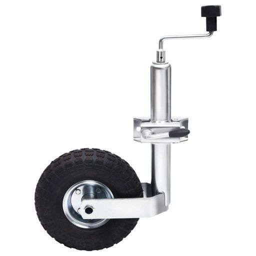 Utánfutó-orrkerék 2 tartócsővel és 3 osztott bilinccsel 48 mm