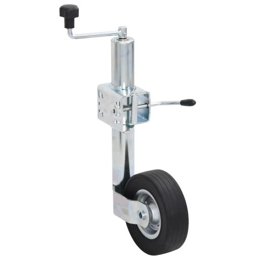 Utánfutó támasztókerék 2 tartócsővel 3 osztott bilinccsel 60 mm