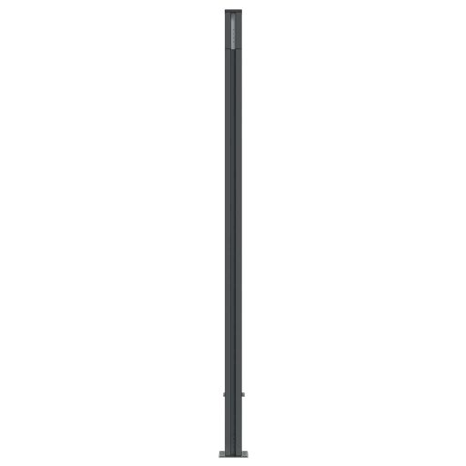 Barna WPC kerítéspanel 872 x 186 cm