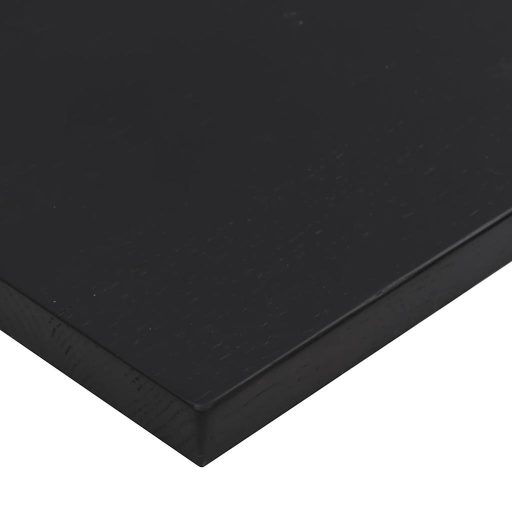 Sötétbarna tömör tölgyfa munkapad 80 x 60 x (71,5-98) cm