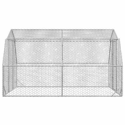 Csirkefuttató 2,5x4x2,25 m horganyzott acél