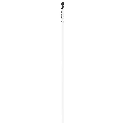 Csúszó Ajtó Felszerelés Készlet Fehér 78x211 cm Tömbfából készült Fenyő