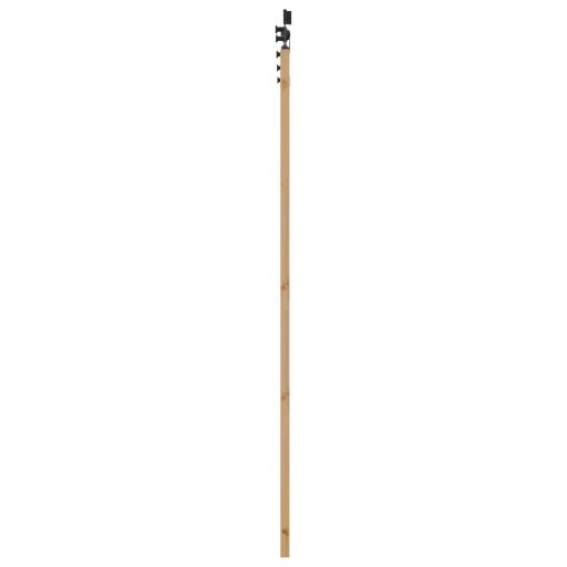 Csúszóajtó Szerelvény Készlettel 73,5 x 211 cm Tömör Fenyő