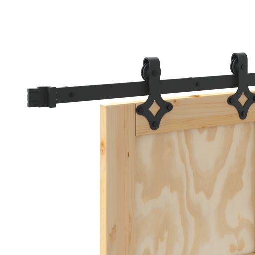 Csúszó Ajtó Szerelvénnyel 78x232 cm Tömör Fenyőből