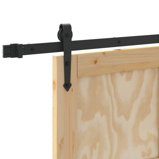 Csúszkajáró ajtó hardver készlettel 73.5x198.5 cm Tömör Fenyő
