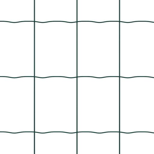 Euro Kerítés 13 Földbe Süllyesztett Oszloppal 0.6x50 m Galvanizált Acél
