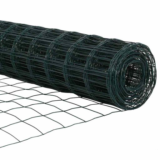 Euro Kerítés 13 Földbe Süllyesztett Oszloppal 0.6x50 m Galvanizált Acél