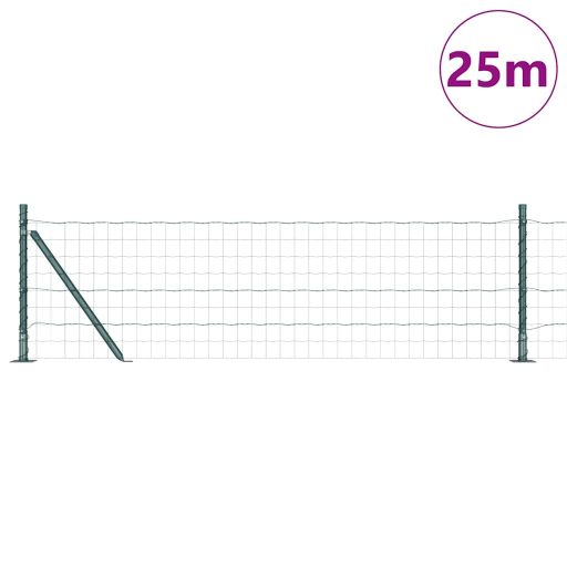 Euro Kerítés 13 Flanged Post-szal 0.6x25 m Horganyzott Acél