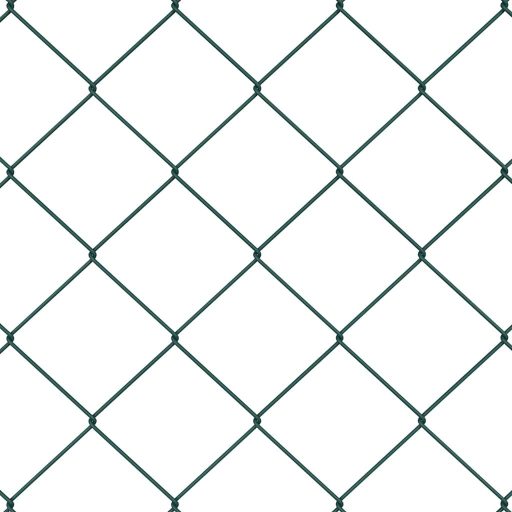 Kerítésoszlop szett Ezüst 25 x 0.6 m Horganyzott acél & PVC