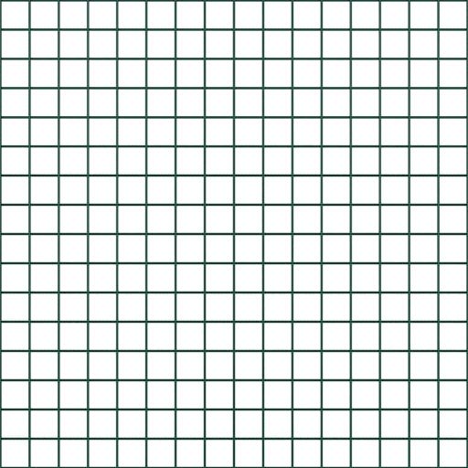 Hegesztett Drótháló Kerítés 13 Flangolt Oszloppal Zöld 0.6x50 m Acél