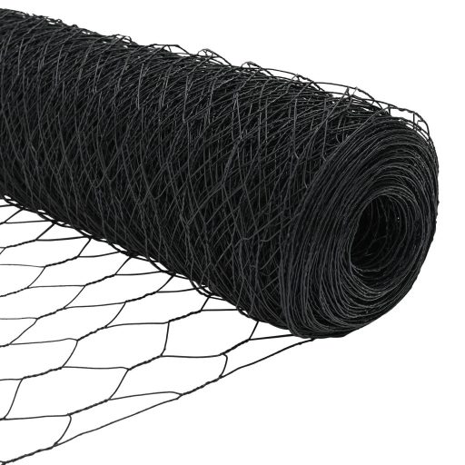 Kerítéstáblázat 2 db Szürke Fém, PVC bevonatú drót 25 x 1.5 m