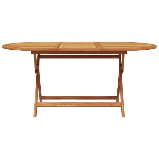 Kert étkező szett 7 pcs Szürke Tömör akáciafa és műrattan