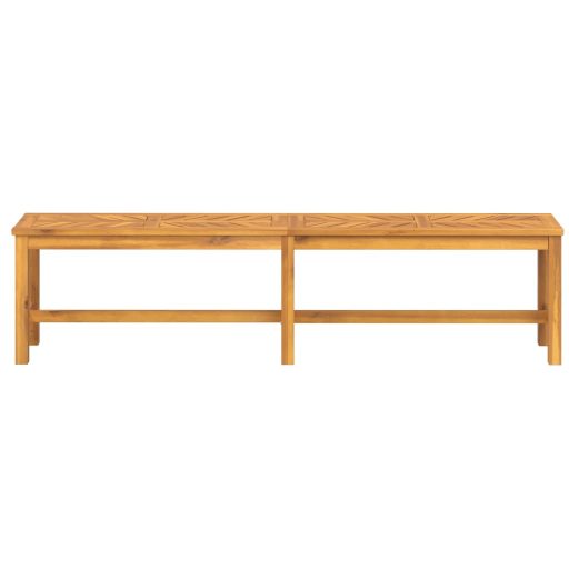 Tömör akácfa kerti pad 180 cm