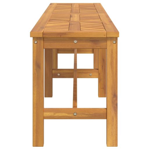 Tömör akácfa kerti pad 180 cm
