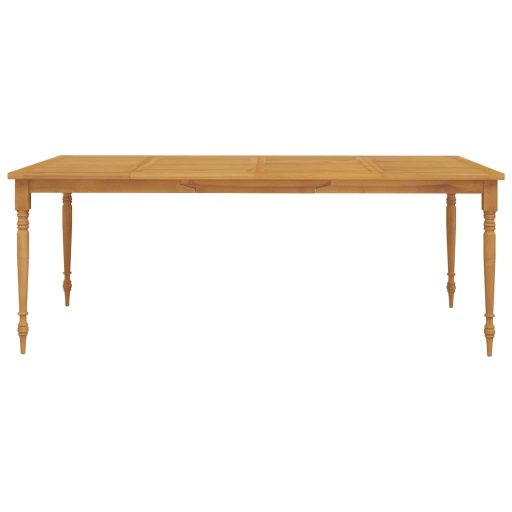 Tömör tíkfa Batavia asztal 200 x 100 x 75 cm
