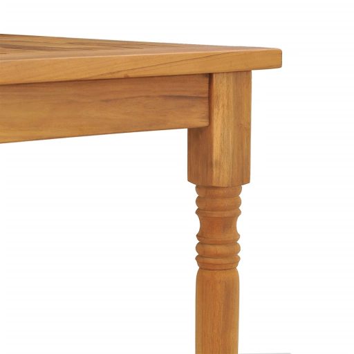 Tömör tíkfa Batavia asztal 200 x 100 x 75 cm