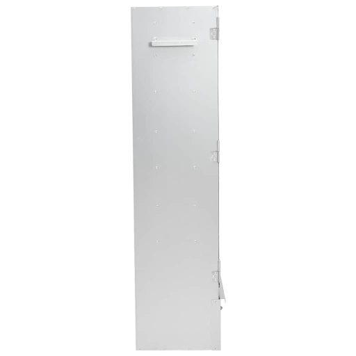 Horganyzott acél BBQ füstölőkemence faaprítékkal 44,5x29x110 cm