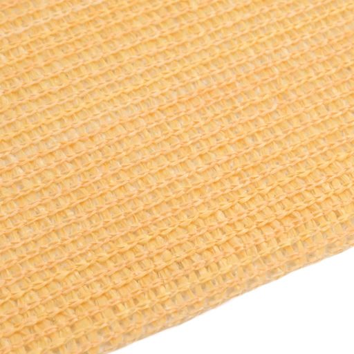 Homokszínű HDPE belátásgátló háló 1,5 x 50 m 195 g/m²