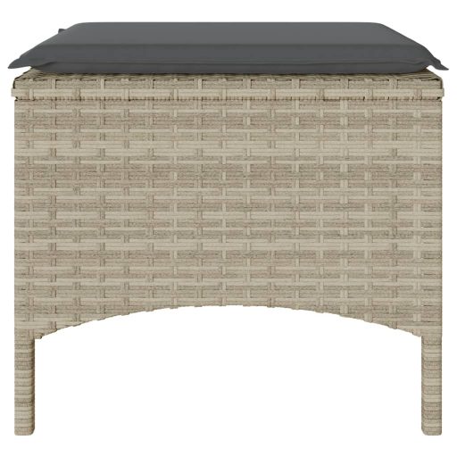 2 személyes szürke polyrattan kerti kanapé asztallal/székkel