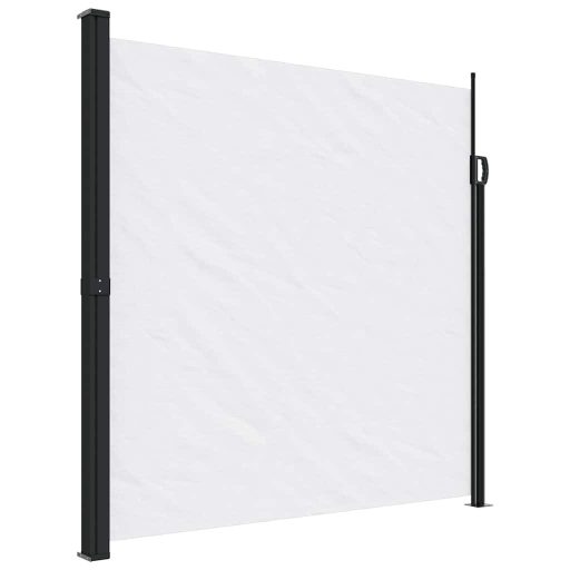 Fehér behúzható oldalsó napellenző 200 x 300 cm
